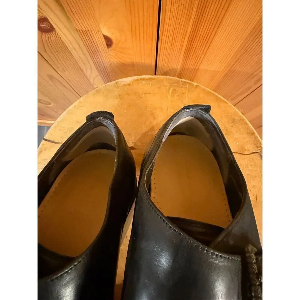 Cole Haan Casual Shoes Kennedy Single Monk Strap Oxford Shoes Black size 12M